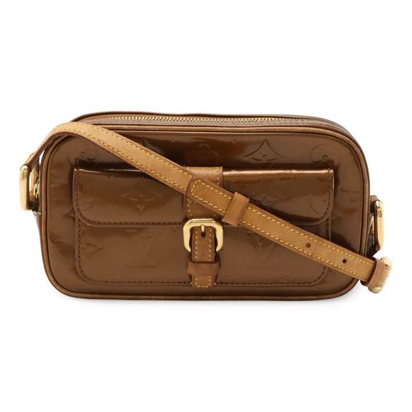 Louis Vuitton Monogram Vernis Christie MM Shoulder Bag Crossbody Shoulder - Picture 1 of 9